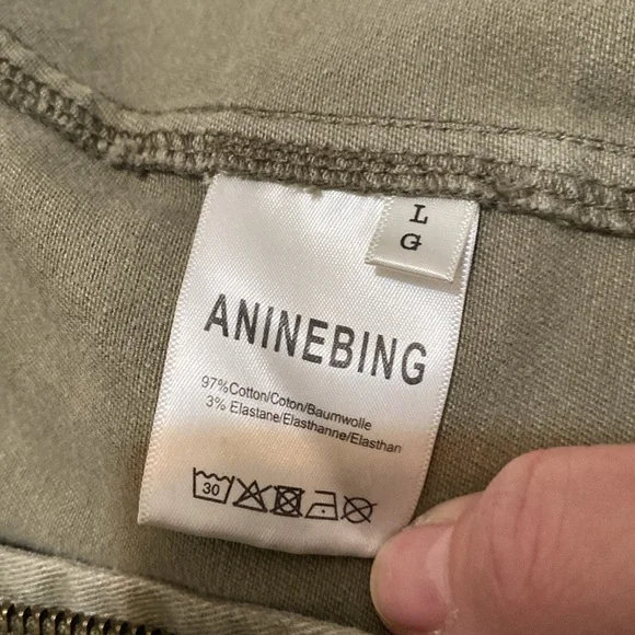Anine Bing Military Jacket size Large - Picture 9 of 9